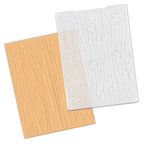 Flowers Branches Plastic Embossing Folders for Card Making Background Scrapbooking Plastic Template Photo Album Card Paper Handmade DIY Craft Decoration Template Molds
