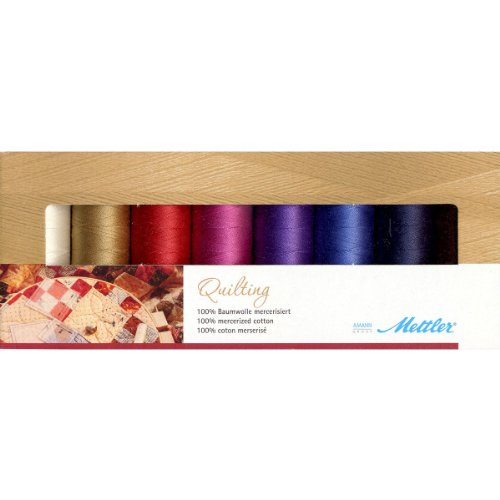 Mettler 150m-Quilting Selection, Quilting Thread Box, Multi
