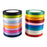 Tosnail 20 Pack 3/8" x 24 Yards Each Satin Ribbon Roll Silk Ribbon Roll - Great for Gift Wrapping, Party Decoration or Craft Projects