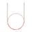 Addi Turbo Lace Circular Knitting Needles, 40 cm, 3.0 mm, White Bronze