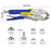 【Upgraded version】Snap Pliers Fastener Tool Kit Snap Installation Set Hand Tools for Fastening, Replacing Metal Snaps, Repairing Boat Covers, Canvas, Sewing, Tarps - YZS