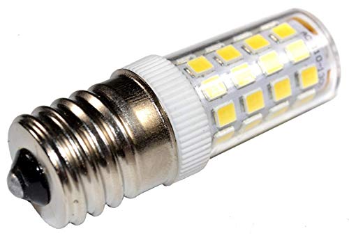 HQRP 5/8" Screw-in Base #2SCW, 195148, 8SCW Sewing Machine LED Light Bulb Replacement (110V, Cool White)