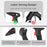 Wertough Cordless Glue Gun Instant Heating 17s Big Size No Dripping Hot Melt Glue Gun Kit Super Fast Home Repair Improvement DIY Hobby Tools Arts Crafts School Without Charger US Innovation Patent
