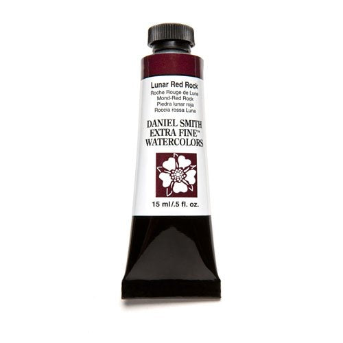 DANIEL SMITH Extra Fine Watercolor Paint, 15ml Tube, Lunar Red Rock, 284600141