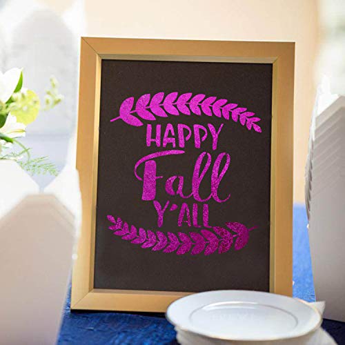 9 Pieces Fall Stencils Reusable Plastic Autumn Stencils Farmhouse Decor Stencils Templates for Painting on Walls Wood Fabrics Glass Furniture, 7.9 Inches