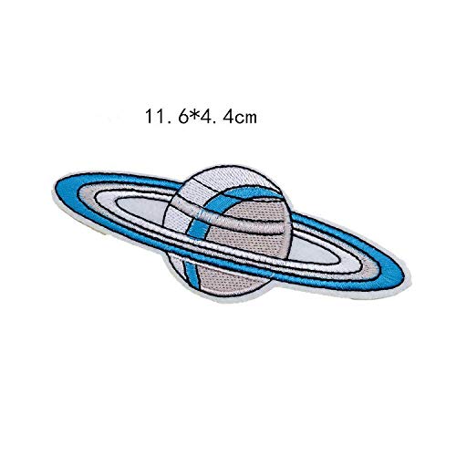 24 pcs/Set Embroidery Patches Outer Space Planet Pattern Sew On Patches Iron On Patches for Clothes Badges Sticker for Jeans