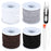 4 Rolls 656Ft Stretchy String for Bracelets, 1mm Elastic Cord for Bracelets Making Beading Necklace Jewelry DIY, with Beaded Needle and Scissors