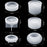3 Shapes Storage Box Resin Moulds with Lids Crown Resin Jar Mould Jewelry Jar Silicone Mould Jewelry Ring Box Epoxy Mould Storage Bottle Casting Moulds for DIY Container Soap Candle Trinket Making