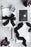 Kainonnan 3 Rolls Black Silk Ribbon Chiffon Ribbon Handmade Fringe Ribbon 1.5" x 7Yd Ribbon for Gift Wrapping Wedding Invitations Wedding Bouquets Decor (Black)