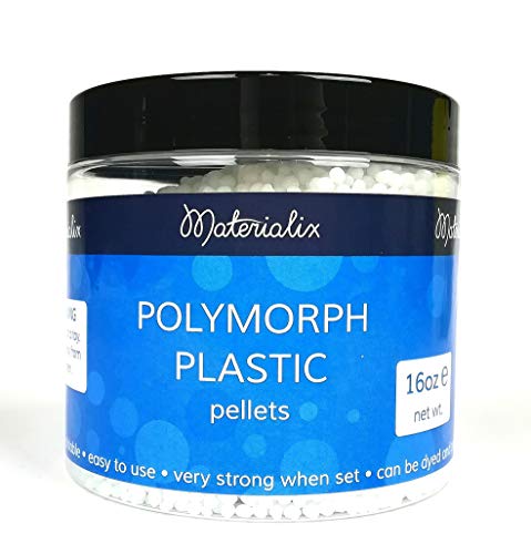 Polymorph Plastic pellets Hand moldable Plastic 16oz tub