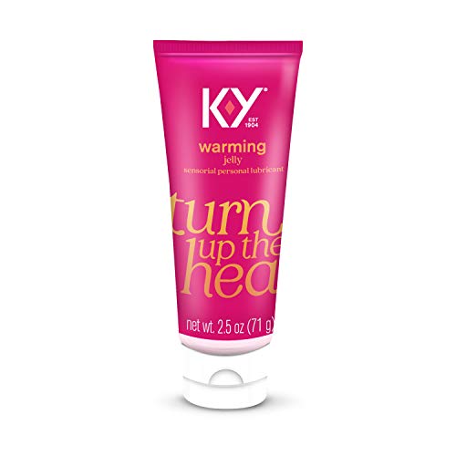 K-Y Warming Jelly Personal Lube- Personal Lubricant Safe To Use With Latex Condoms, Devices, Sex Toys and Vibrators, 2.5 oz.