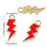 Honbay 100PCS Zinc Alloy Enamel Flash Shape Charms Pendants Lightning Bolt Charms Flash Thunder Pendant for Bracelet Necklace Earrings DIY Jewelry Making Accessories (10 Colors)