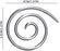 6PCS Spiral Cable Knitting Needle,Stainless Steel Practical Circular Knitting Needle Cable Needles,Handmade Knitting Tool Cable Needle Shawl Pin for Yarn Sewing Knitting Beginners (6PCS, Silver)