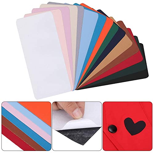 WILLBOND 15 Pieces Nylon Repair Patches Self-Adhesive Nylon Patch Waterproof Lightweight Repair Patches for Clothing Down Jacket Repair Holes Tearing (20 x 10 cm)