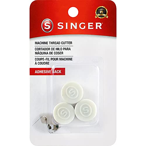 SINGER Sewing Machine Thread Cutters, White 3 Piece