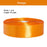 YASEO 1 Inch Orange Solid Satin Ribbon, 50 Yards Craft Fabric Ribbon for Gift Wrapping Floral Bouquets Wedding Party Decoration