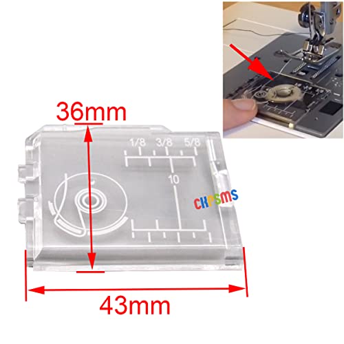 CKPSMS Brand - 2PCS Bobbin/Hook Cover Plates Compatible with/Replacement for Pfaff Brand Hobby 1122/1132/1142 Elna Brand 2600, 2800,5200 Janome(Newhome) Brand 18W LE,2040,3022,3023ML,4018,4018ME,4123