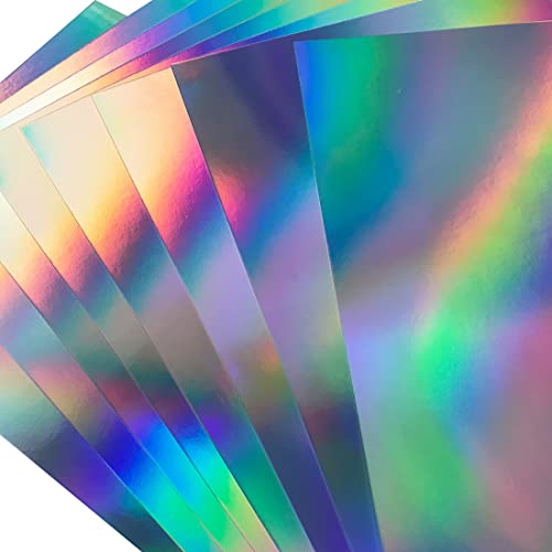 Misscrafts 20 Sheets Metallic Card A4 Glitter Cardstock Paper Colored Craft Paper for DIY Projects Scrapbooking (A4, Glistening)