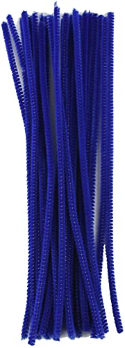 Touch of Nature Chenille Stems 6mmx12" 25/Pkg-Royal Blue