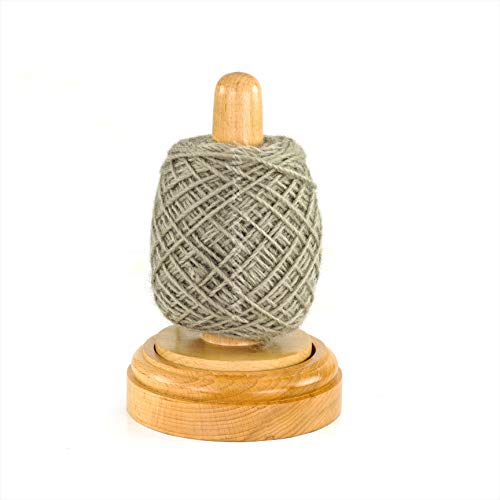 Wool & Yarn Ball Unwinder/Woolen Yarn Balls Unfurling Tool | Light Wooden Knitters & Crocheters Portable Unwinding Ideas & Tools | Yarn & Crafts Dispensing Accessories | Wooden Knitting Skein Yarn B