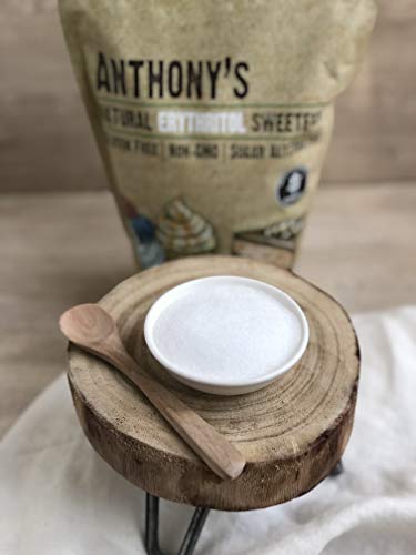 Anthony's Erythritol Granules, 2.5 lb, Non GMO, Natural Sweetener, Keto & Paleo Friendly