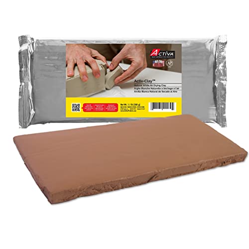 ACTIVA Activ-Clay, air dry, 1 pound Terra Cotta