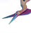 BIHRTC Stainless Steel Sharp Tip Classic Stork Scissors Crane Design Sewing Scissors DIY Tools Dressmaker Shears Scissors for Embroidery, Craft, Needle Work, Art Work & Everyday Use (3.6", Colorful)