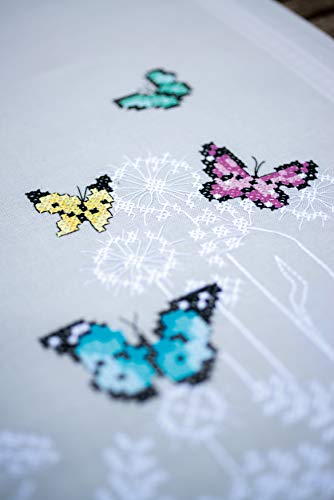 VERVACO (3PL) Stamped Cross Stitch, Butterfly Dance