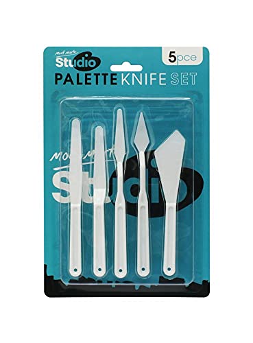 Mont Marte Discovery Palette Knife Set 5pc, Plastic