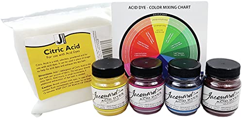Jacquard Acid Dye Starter Set