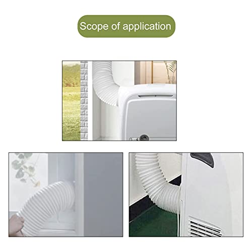 Portable Air Conditioner Exhaust Hose Adapter Connector Exhaust Pipe Ky35 1P Square for Interface Coupler Adaptor Irrigation Drippers Sprinklers Accessories