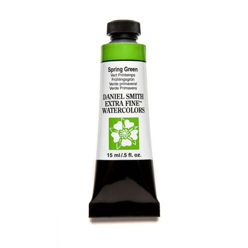DANIEL SMITH Extra Fine Watercolor Paint, 15ml Tube, Spring Green, 284600208