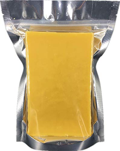 Beesworks-2 Pack-Yellow Beeswax Bars 1LB - (2 LBS Total) - 100% Pure, Cosmetic Grade…