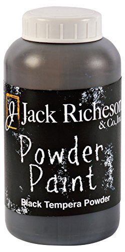Jack Richeson Powder Paint 1# Black 62, 1 Pound (Pack of 1)