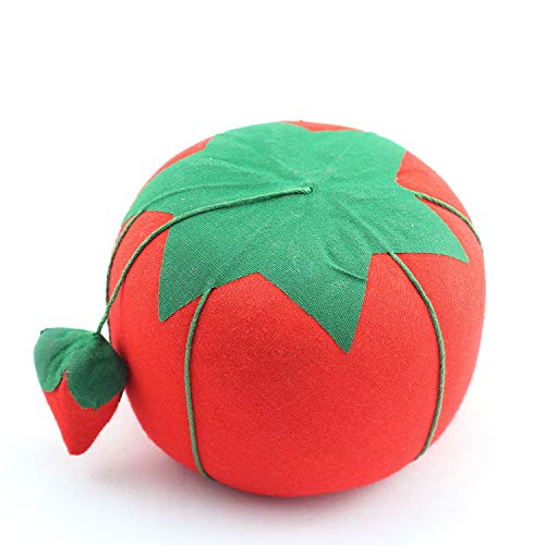 3PCS Tomato Shaped Needle Pin Cushion DIY Handcraft Tool for Cross Stitch Sewing Home Sewing Needle Pin Cushion Pillow Pincushion