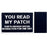 You Read My Patch That's Enough Social Interaction for One Day Tactical Patch Embroidered Morale Applique Fastener Hook & Loop Emblem