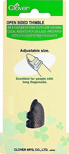 Clover Metal Open-Sided Thimble, Small