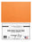 Orange Fizz Cardstock Paper - 8.5 X 11 Inch 100 Lb. Heavyweight Cover -25 Sheets from Cardstock Warehouse