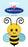 PatchMommy Bee Patch, Iron On/Sew On - Appliques for Kids Children