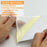 10 Sheets Clear Double Sided Adhesive Tape Sheets for Craft,A4 Size Super Strong Sticky Tumbler Tape Sheets 8.3x11.5 Inch with 0.1mm Thickness for DIY Art/Craft/Home Decorative Tape with Yellow Liner