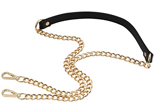 Purse Chain Strap Crossbody Bag Chains Strap Handbag Chain Replacement Leather Chain Straps 47.2"