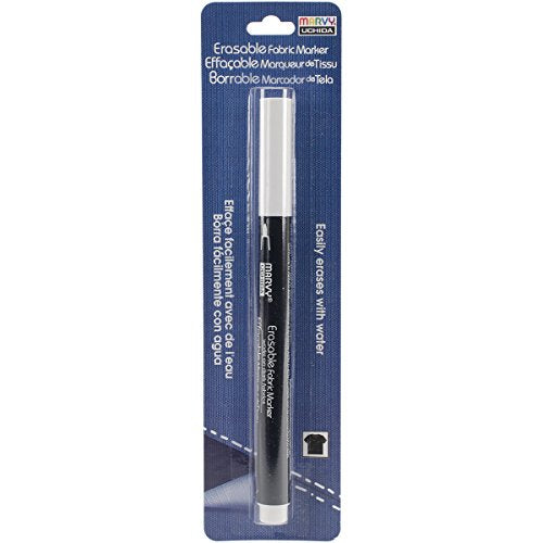 UCHIDA Erasable Fabric Marker, White