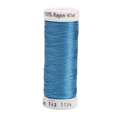 Sulky Rayon Thread for Sewing, 250-Yard, Peacock Blue