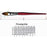 da Vinci Watercolor Series 5584 CosmoTop Spin Paint Brush, Pointed Oval Synthetic with Red Handle, Size 12 (5584-12)