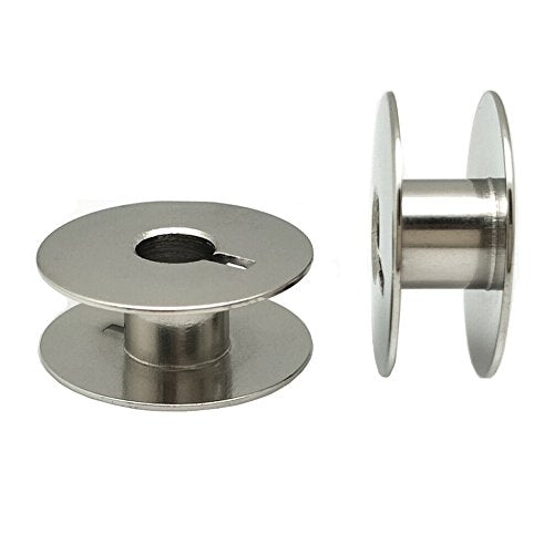 YEQIN 20 pk"L" Metal Bobbins for Sewing Machine Alphasew Bernina Brother Riccar Baby Lock +More (55623S) - (SA159) - (H12413002)