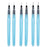 U.S. Art Supply 6-Piece Water Coloring Brush Pen Set of 6 (2 of each Sizes - 01, 02, 03) - Refillable, Watercolor, Calligraphy, Painting