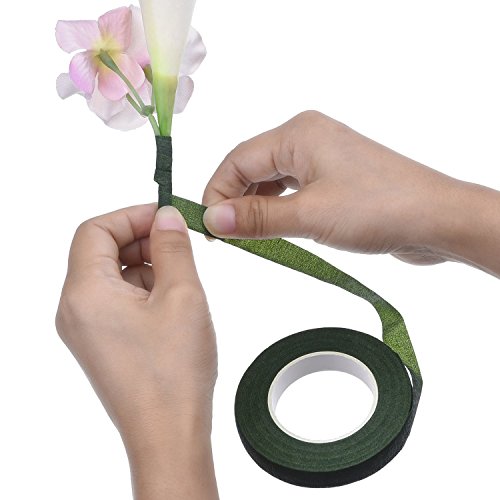 EBOOT Floral Arrangement Tool Kit Floral Tape Stem Wrap 1/ 2 Inch by 30 Yards, 22 Gauge Green Paddle Wire and 4 1/2 Inch Wire Cutter