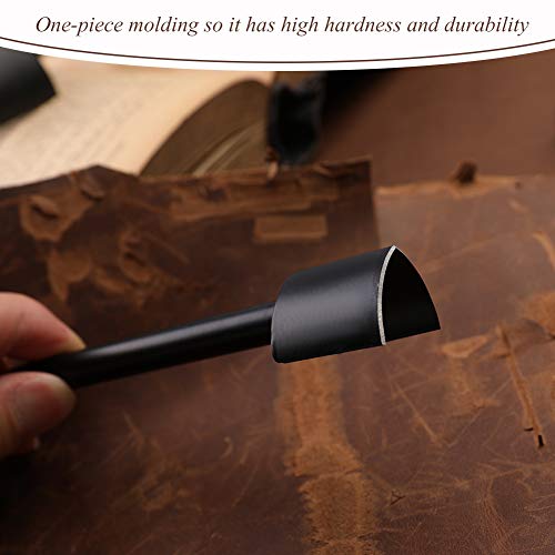 DIUDUS 3 Sizes 0.98/1.18/1.57 Inch V-Shaped DIY Leather Cutting Tools Leather Craft Punch Cutter for Strap Belt Bag Wallet (25mm, 30mm, 40mm)