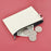 Bluecell 10pcs White Color Canvas Small Zipper Blank Coin Purses Pouches, DIY Craft Bags (White Bag Black Zipper)