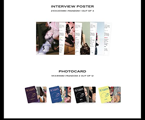 Dreamus NAYEON TWICE - IM NAYEON 1st Mini Album+Pre-Order Benefit+Folded Poster+Extra Photocards Set (POP ver.), 210 x 290 mm (JYPK1383)